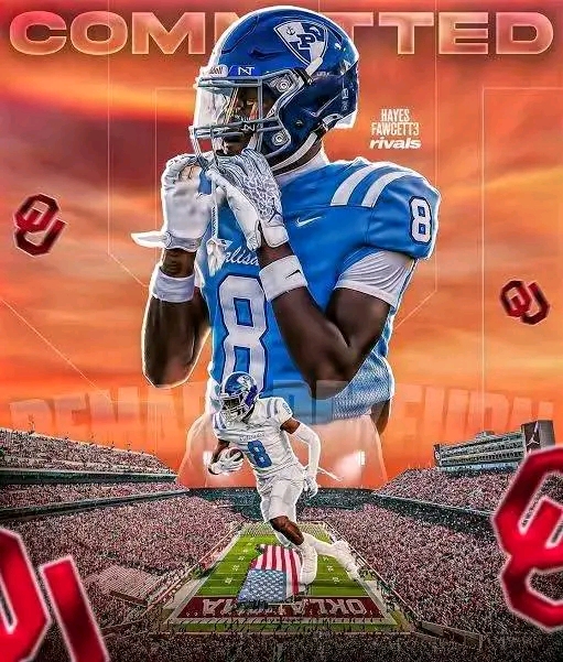 BREAKING NEWS: Oklahoma Sooners Land 2027 Speedy Wide Receiver Demare Dezerun, Who Shares Two Key Reasons Behind His Decision to Commit and Join the Sooners’ Growing Football Legacy