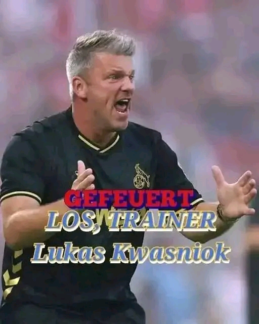 SCHOCK IN KÖLN: NACH CHAMPIONS-ALBTRAUM – TRAINER KWASNIOK MUSS GEHEN!