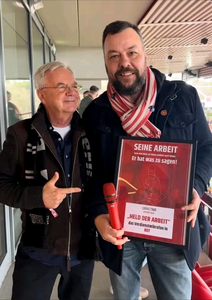 UNGLAUBLICHE UNION-LEGENDE! CHRISTIAN WORK SCHREIBT GESCHICHTE – ZWEI INTERNATIONALE AWARDS UND WELTREKORD MACHEN IHN ZUM BERÜHMTESTEN STADIONSPRECHER DER FUSSBALLWELT