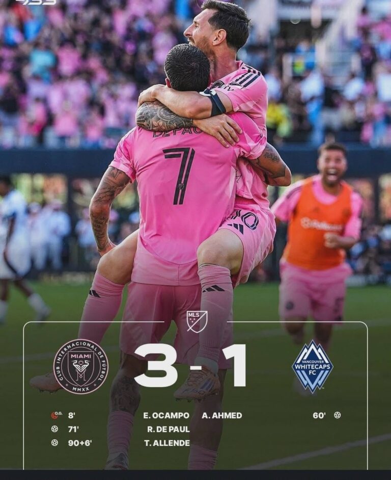 Inter Miami secure MLS glory as Lionel Messi leads the club to a historic championship triumph, marking a defining moment for the superstar and the newly crowned champions.convert the above title to German