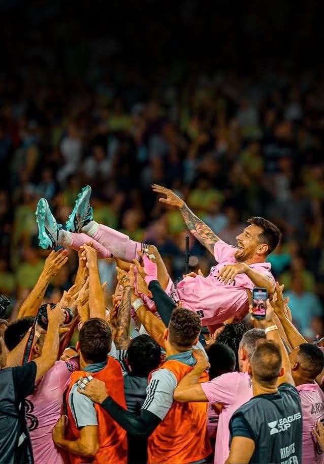After Inter Miami’s recent victory, Lionel Messi Celebrates a Career Total of 48 Trophies