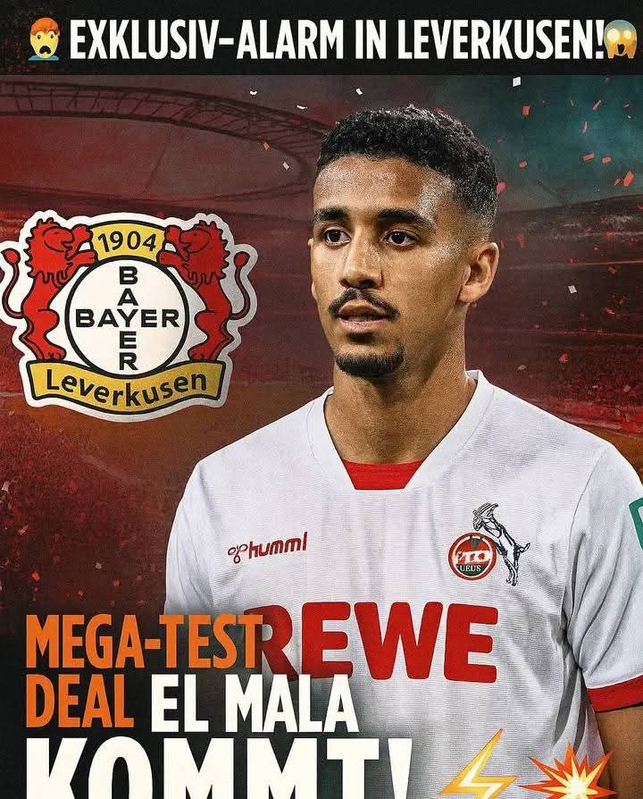 Transfer drama on the Rhine! Leverkusen stuns Cologne with El Mala coup